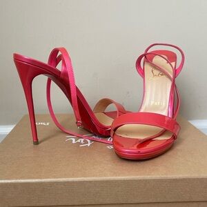 Christian Louboutin Pink High Heel Sandals